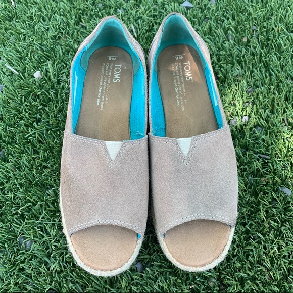 Toms Alpargata open toe Platform - Picture 2 of 5